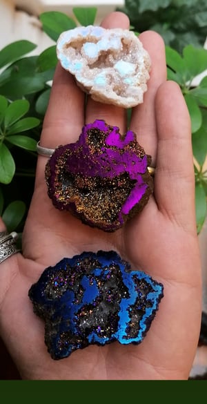 Image of Rainbow geode 