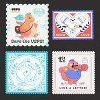 Image 2 of Save the USPS stickers 