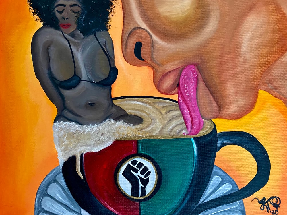 Image of Black Coffee Print