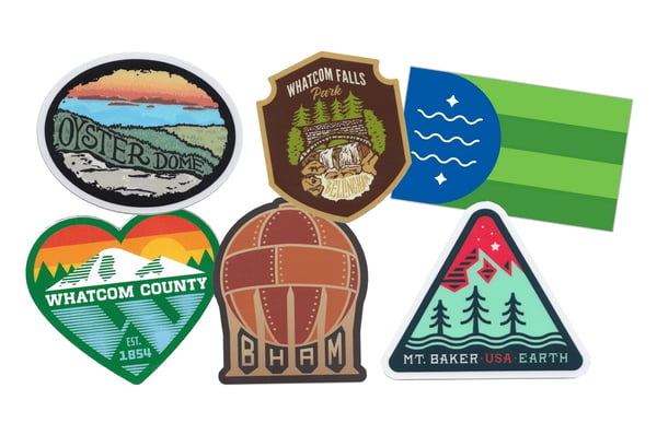 Image of Northwest Washington Sticker 6-Pack
