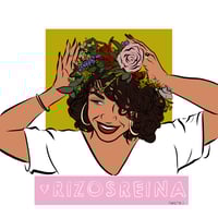 Image 1 of Curly Queen Poster