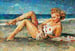Image of Endless Summer 3 "Will you love me tomorrow?" (Limited edition digital mosaic on canvas)