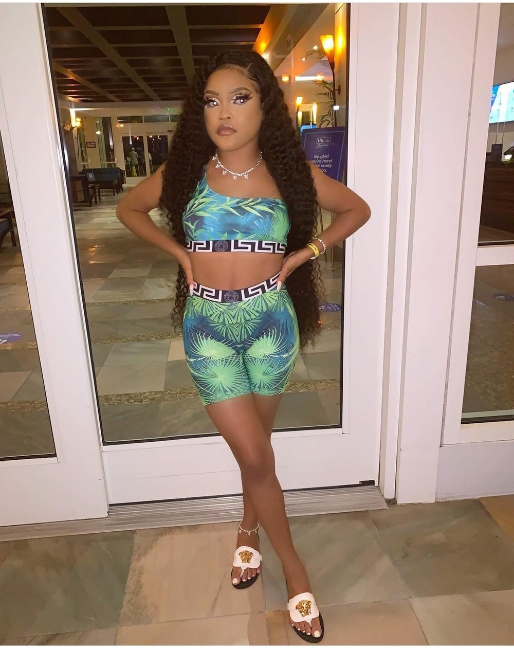 Versace  biker set
