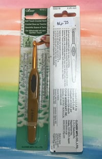 Image 2 of Clover Soft Touch Crochet Hook 