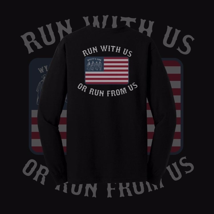 Wyatt S Own Collective Run With Us Longsleeve Wyatt S Own Collective Run With Us Longsleeve