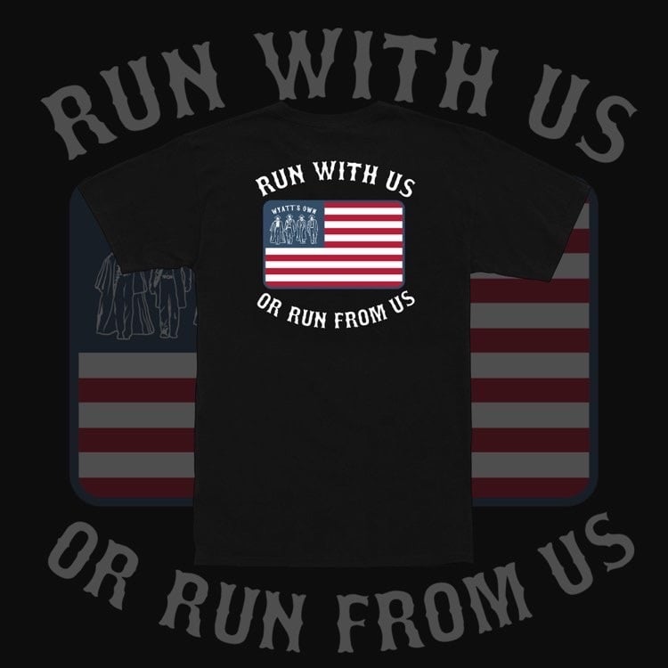 Wyatt S Own Collective Run With Us Short Sleeve Wyatt S Own Collective Run With Us Short Sleeve
