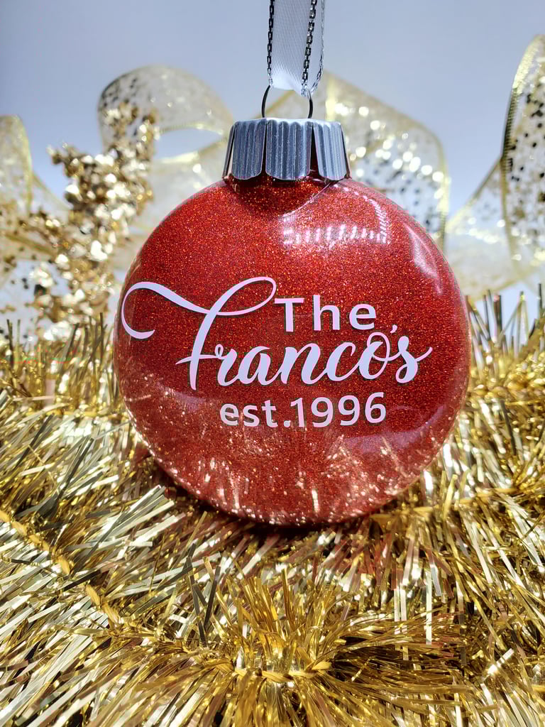 Family Name - Personalized Sphere
