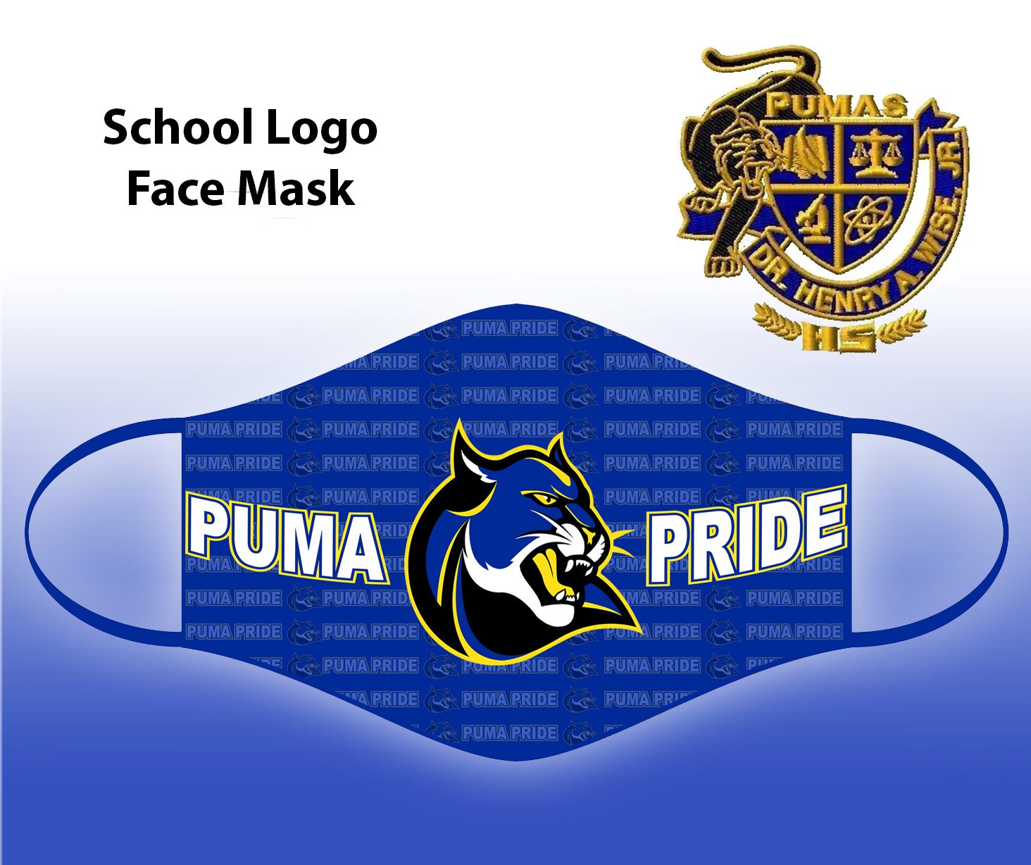 Image of School Logo Face Mask
