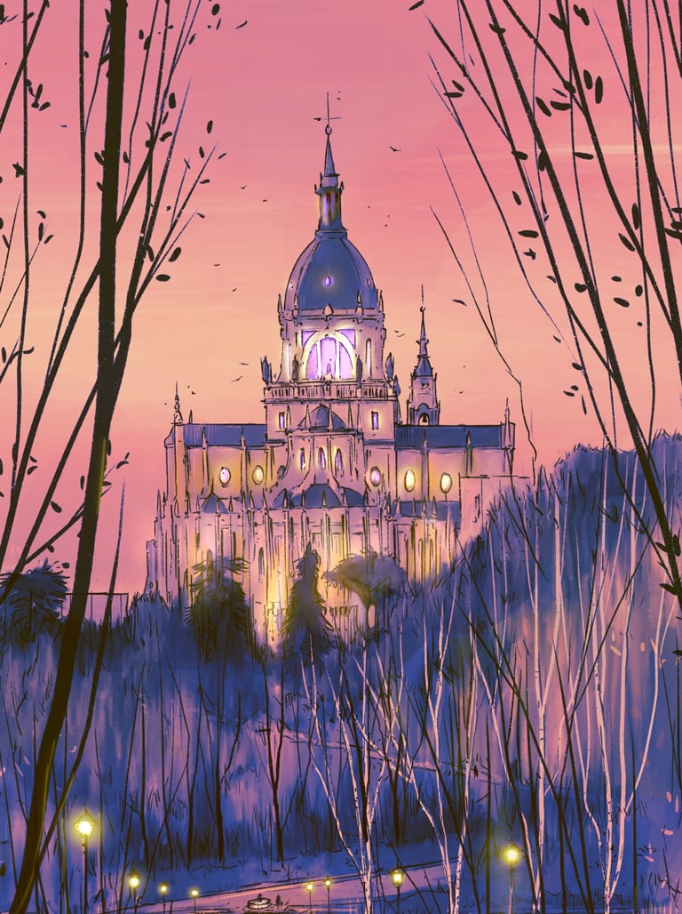 NOCHE EN LA ALMUDENA