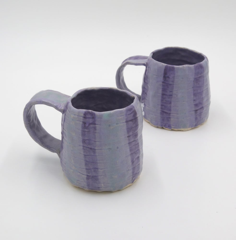 Image of Lavender Satin Mug 2