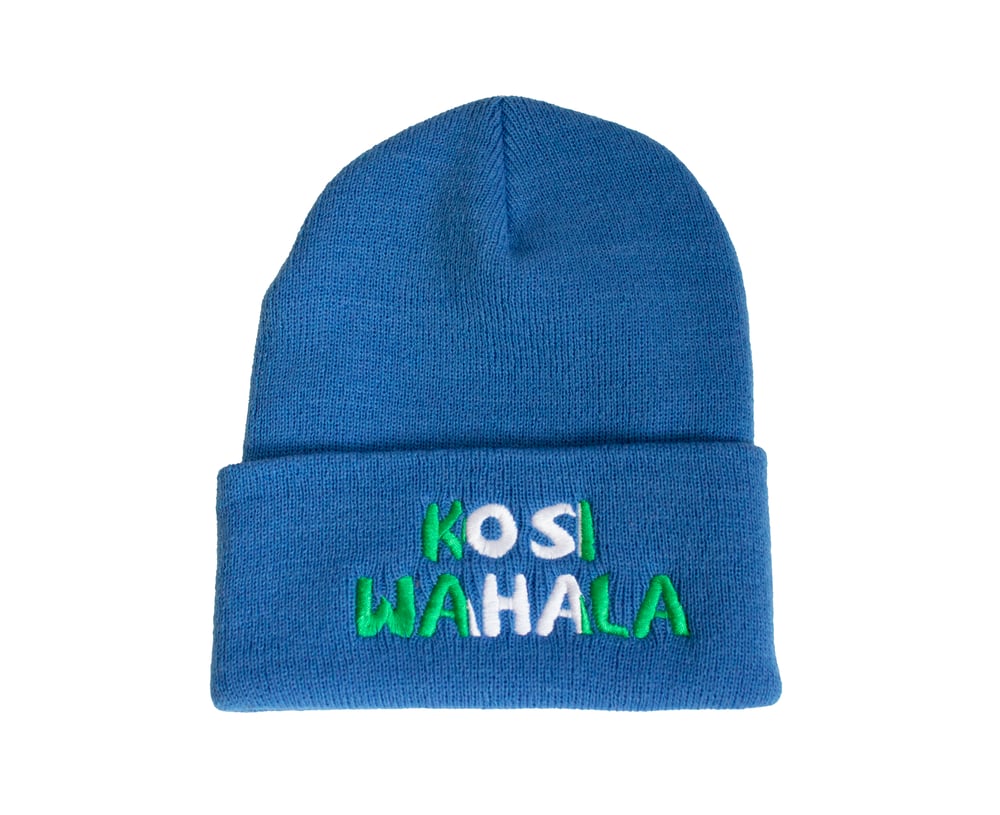 Image of Blue Beanie