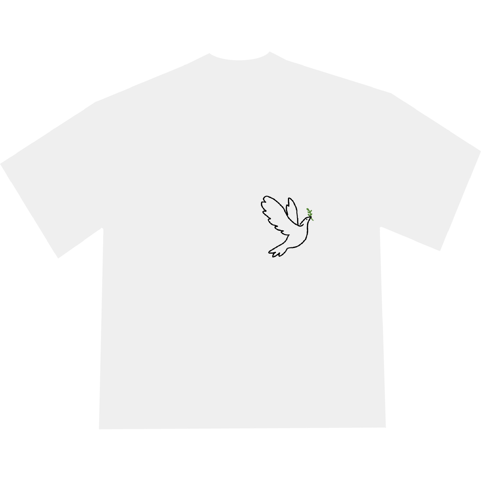 Image of peace tee