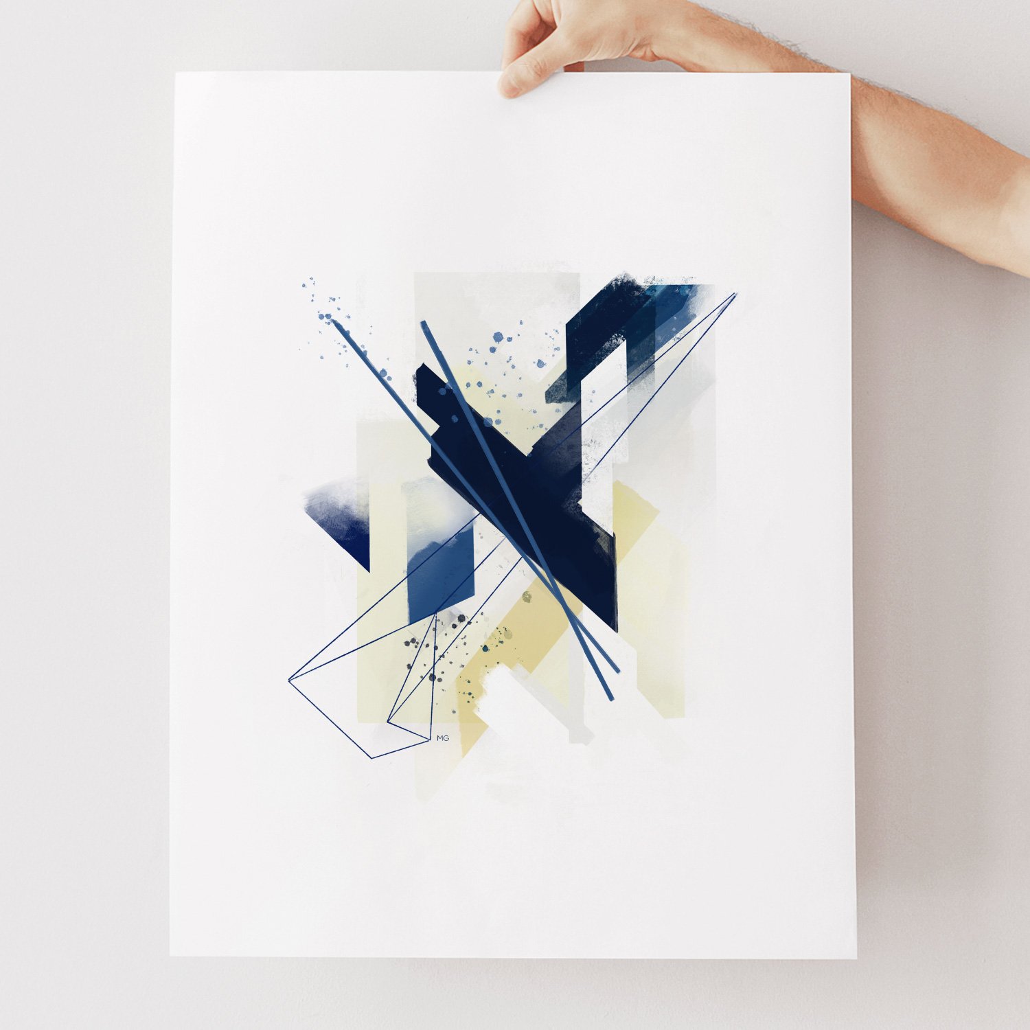 Image of Blue Shift Art Print