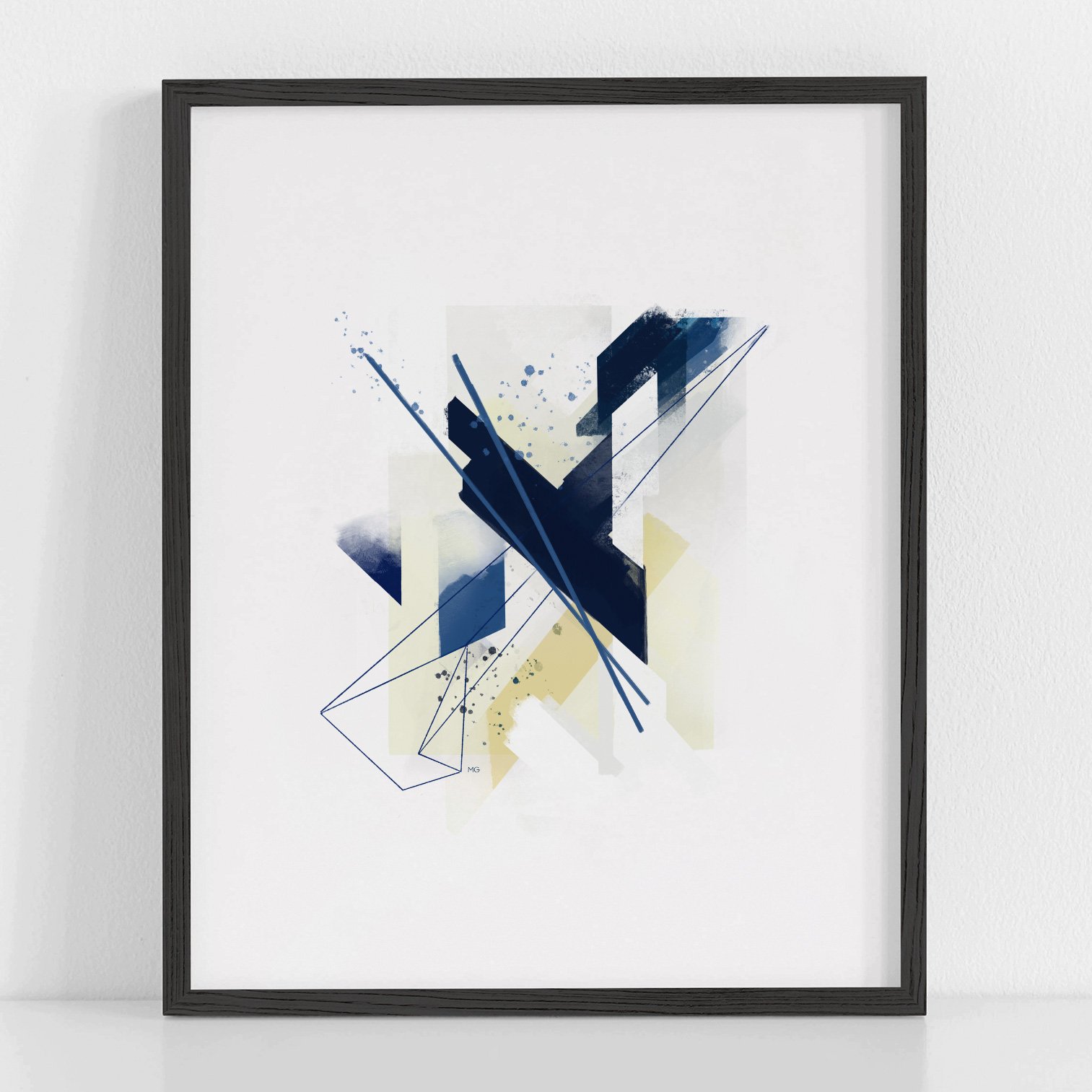 Image of Blue Shift Art Print