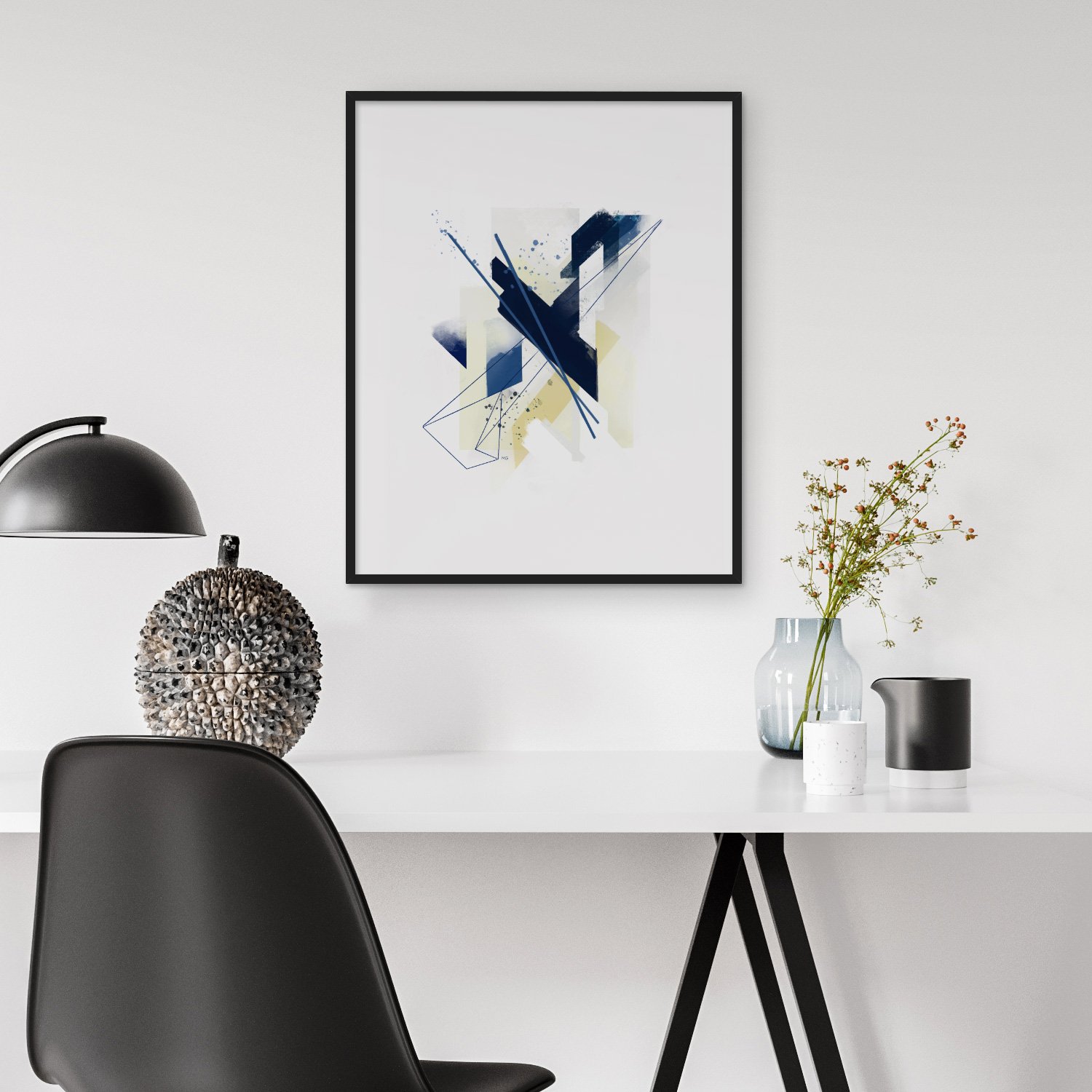 Image of Blue Shift Art Print