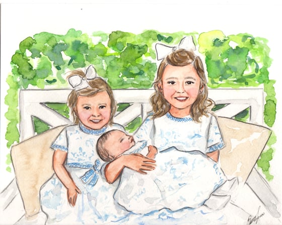 Image of Watercolor - Custom Children Illustrations