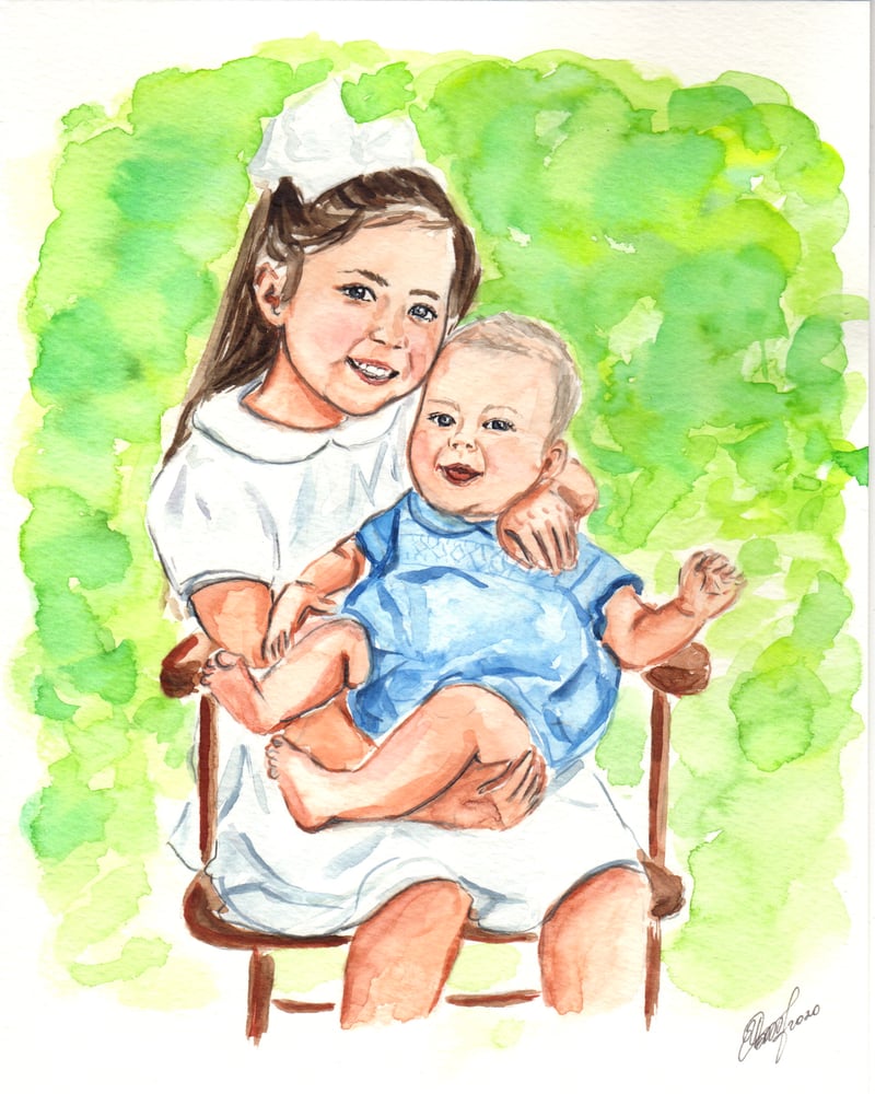 Image of Watercolor - Custom Children Illustrations