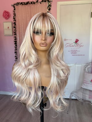 Image of pink bang luxury  (custom order) 