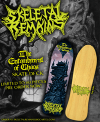 Image 5 of The Entombment Of Chaos Skate Deck 