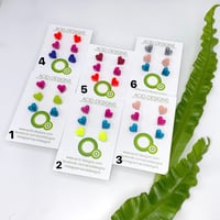 Image 2 of Set náušnic srdíček ❤️