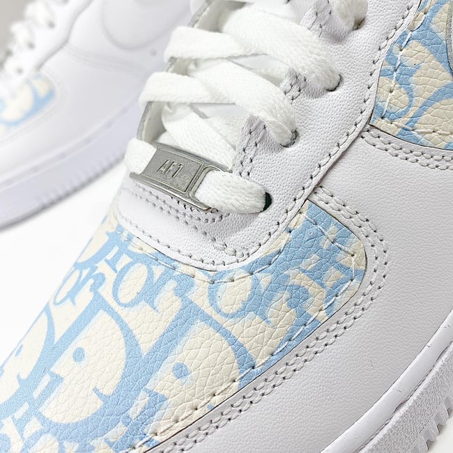 Nike AF1 - Baby Blue Dior V2