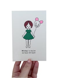 Image 3 of Monday's Child Cards