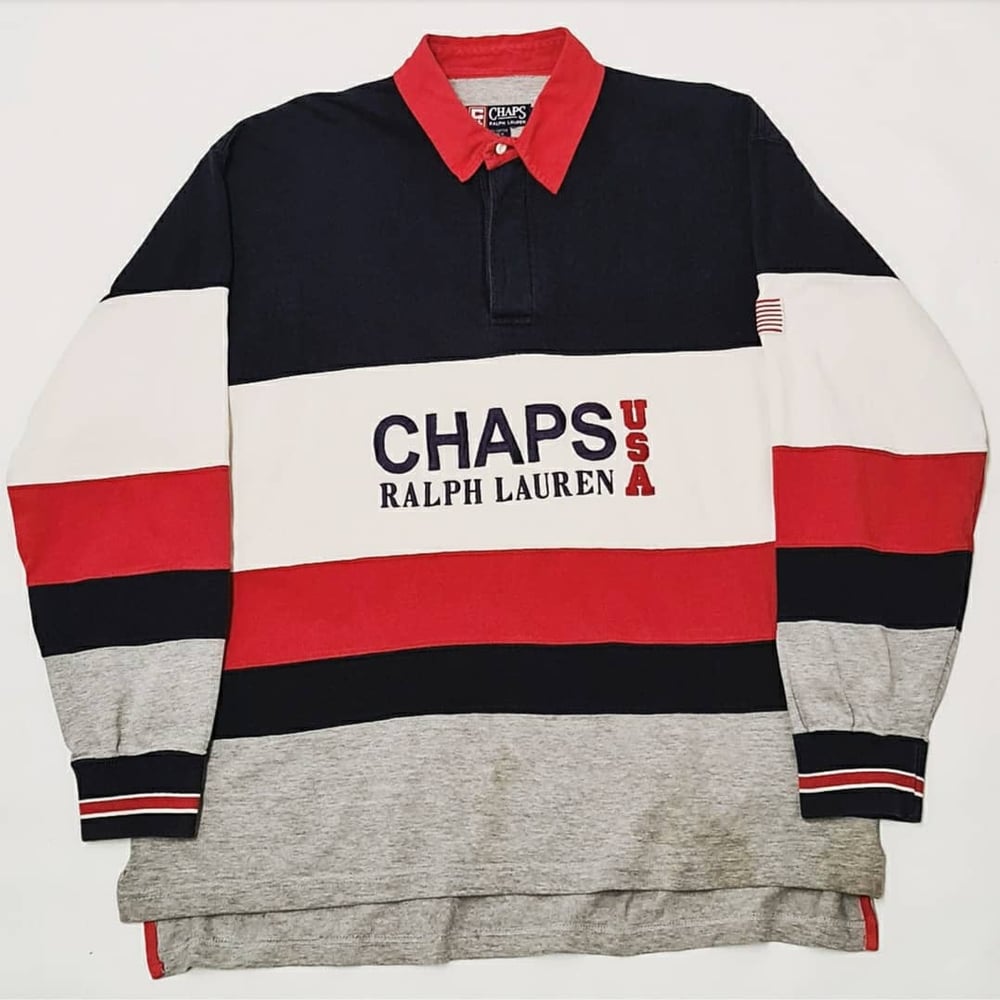 Image of Polo Ralph Lauren Chaps "Split Rugby" / Large 