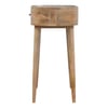 Petite Rounded Console - Natural 