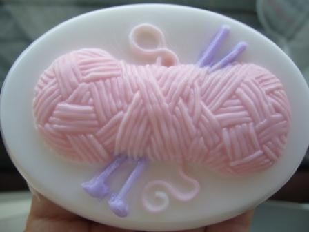 Image of Handmade Knitting Soap 