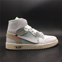 Off-White x Air Jordan 1 Retro High OG 'White' 2018