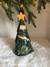 Image 1 of Fishmas Tree Candle Holder