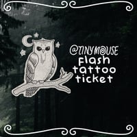 Tattoo Ticket - Flash Piece 