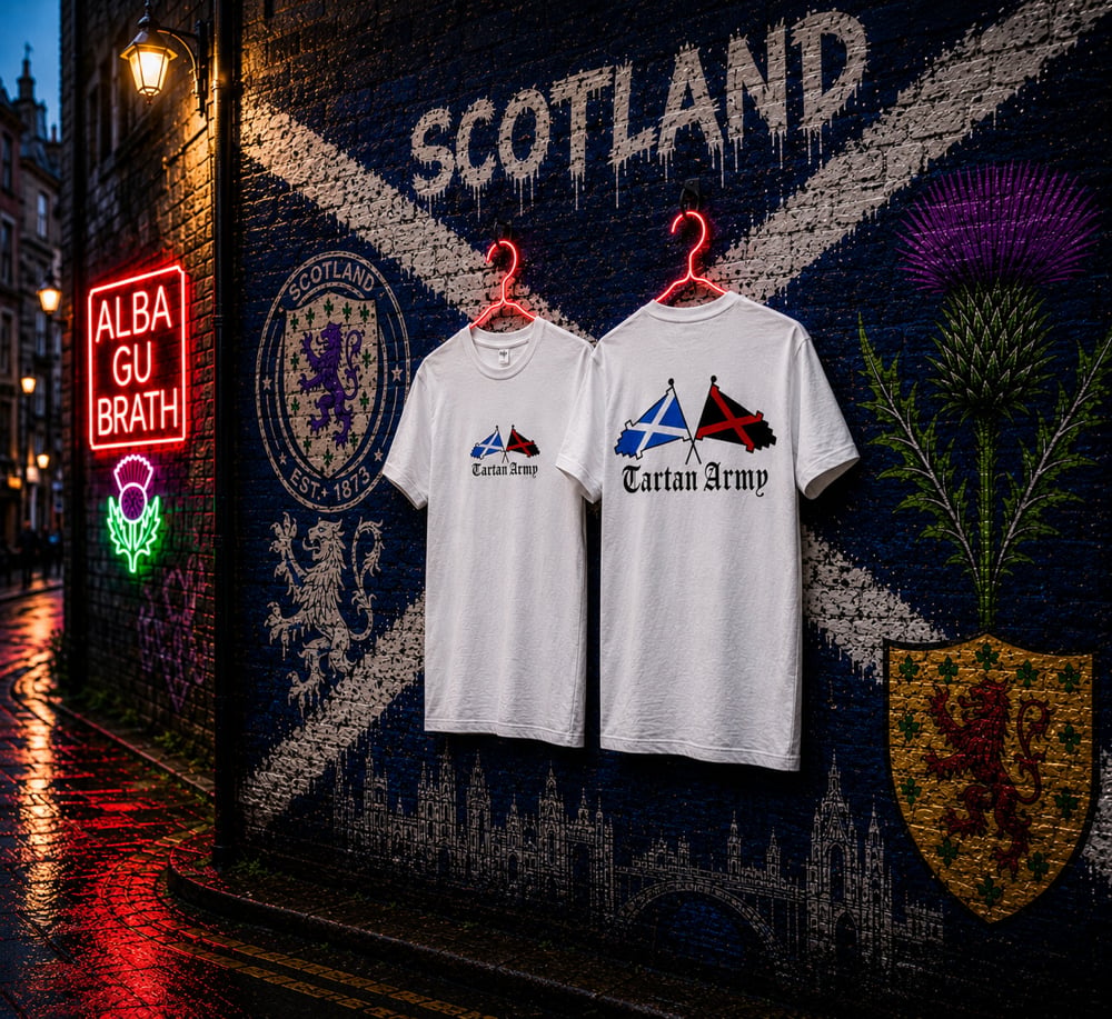 Image of Scotland world cup T-shirt