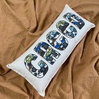 Image 4 of Monster Truck Mania personalised name cushion 