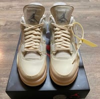 Image 3 of Jordan 4 Retro Off-White Sail (W)