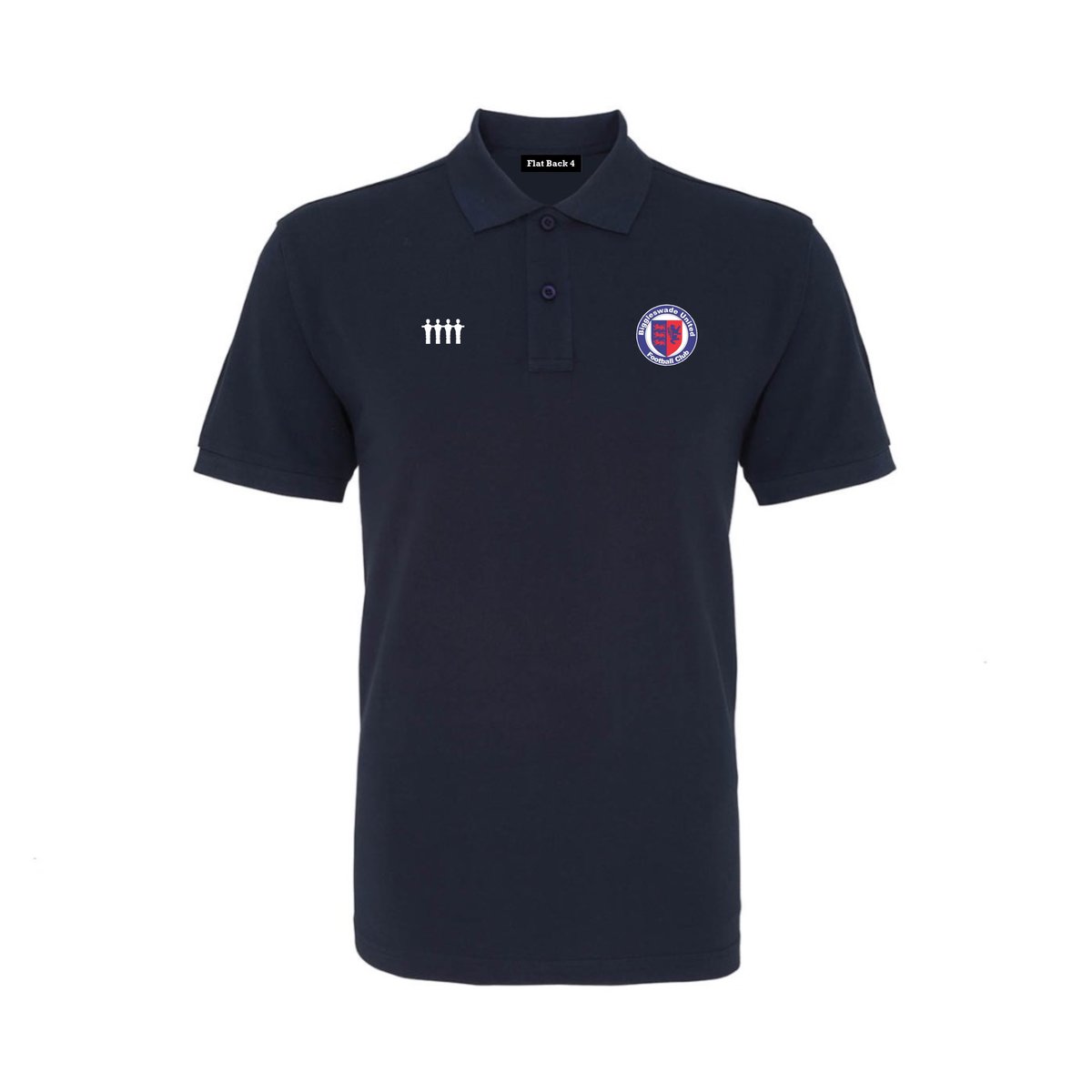 Biggleswade United Polo Shirt | Flat Back 4