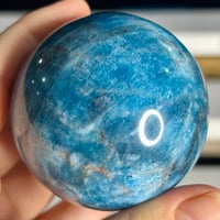 Image 3 of Blue Apatite Sphere (32A)