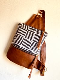 Image 2 of Stripe sling bag 