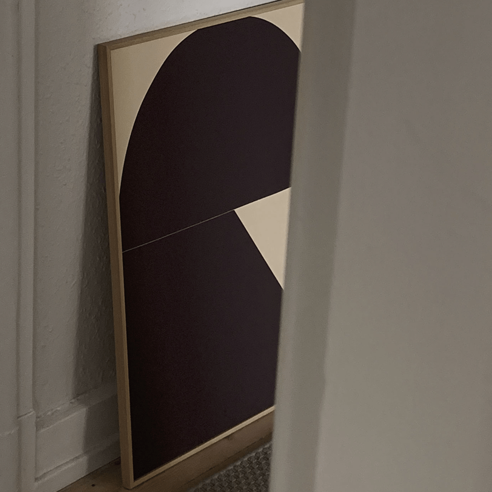Image of BYCDesign Studio print Mid 05, framed
