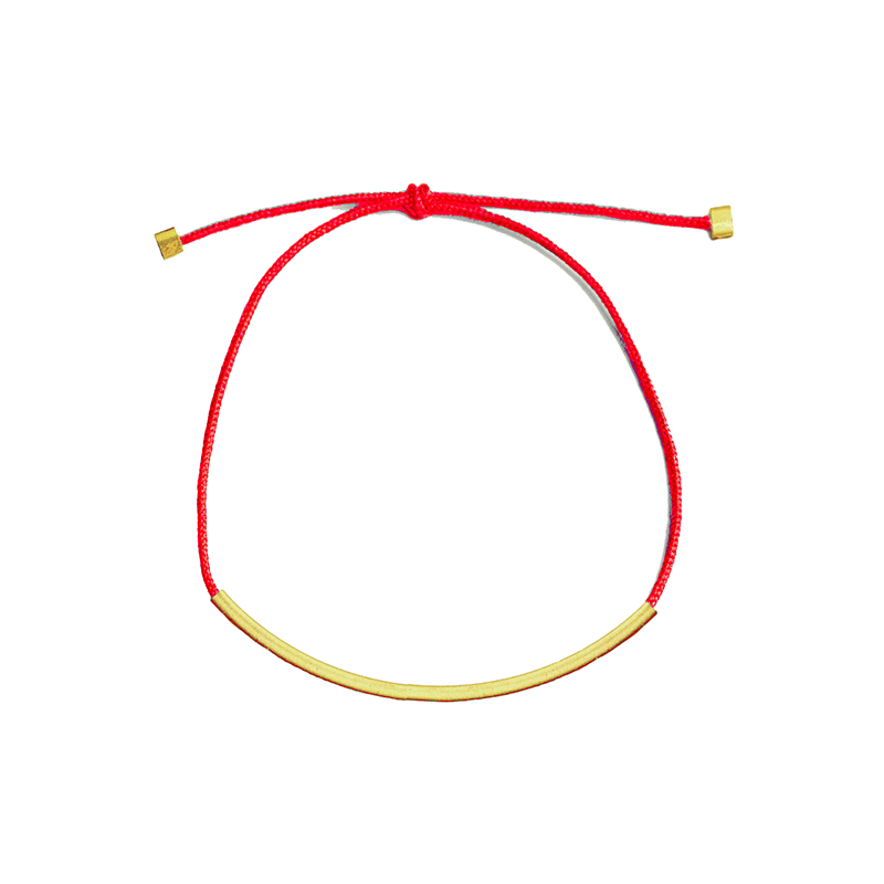 Image of BASIC BRACELET - STRAWBERRY RED
