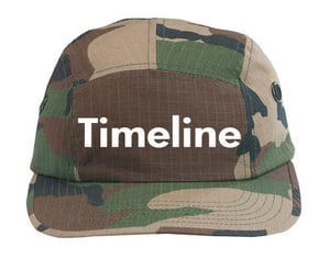 Image of Camo 5 Panel Cap