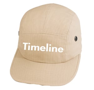 Image of Khaki 5 panel cap