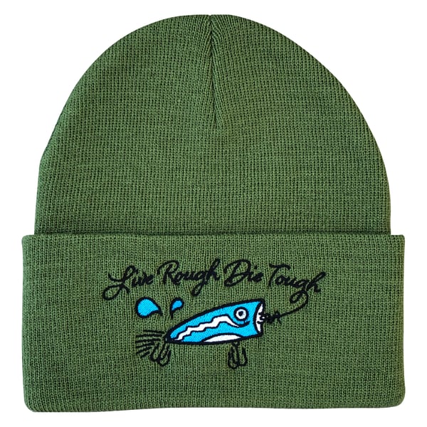 Image of Olive “Popper” Beanie