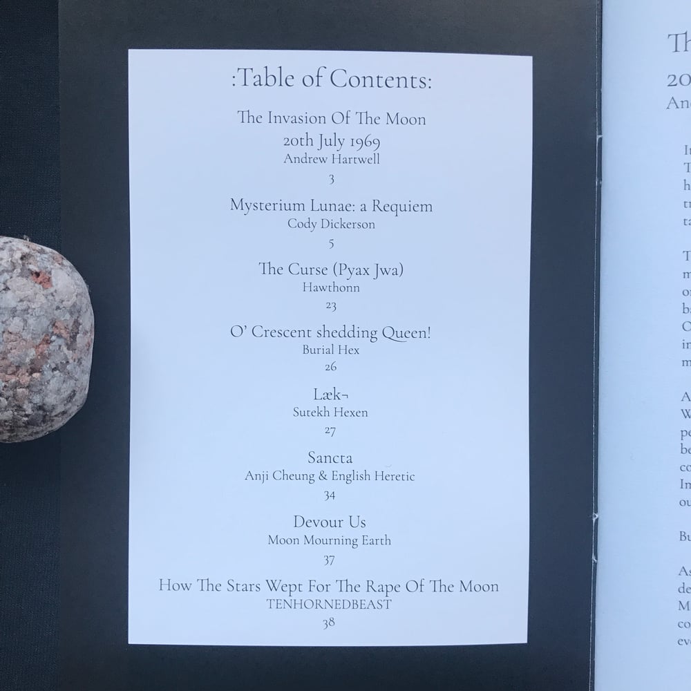 Image of 'Mysterium Lunae' book with album download