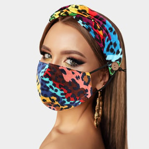 Image of Cheetah Headband Set