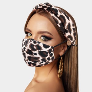 Image of Cheetah Headband Set