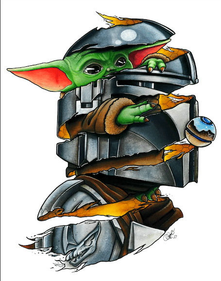 Image of "Mando Ribbon"