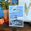 Surfer greetings cards