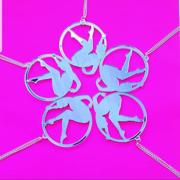 Image of Aerial Hoop Necklace