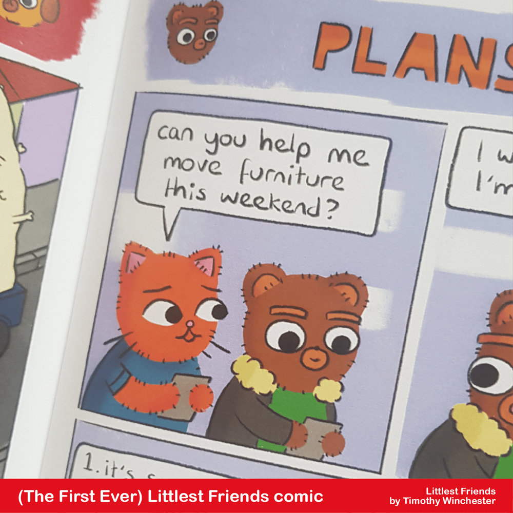(The very first) Littlest Friends - A5 comic